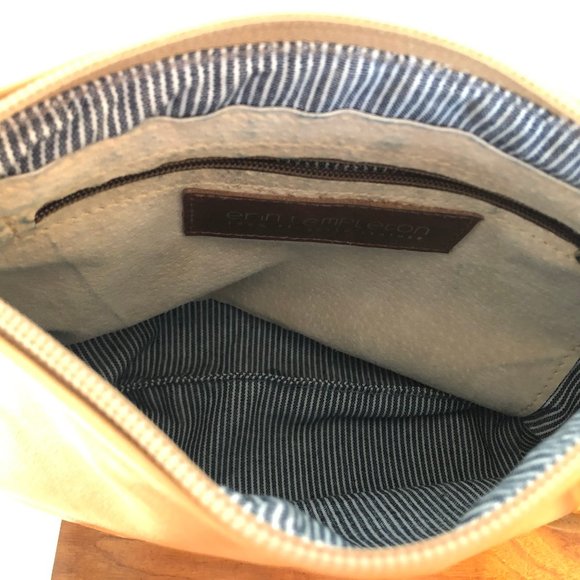 ERIN TEMPLETON TGIF Shoulder / Crossbody Bag in Soft Tan Recycled Leather - Picture 9 of 9